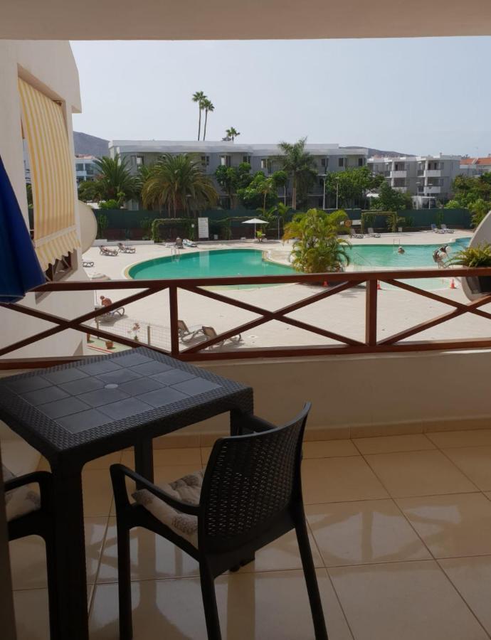 Large Studio Apartment With Lovely Terrace And Wifi Los Cristianos  Zewnętrze zdjęcie