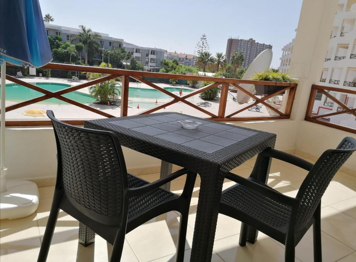 Large Studio Apartment With Lovely Terrace And Wifi Los Cristianos  Zewnętrze zdjęcie