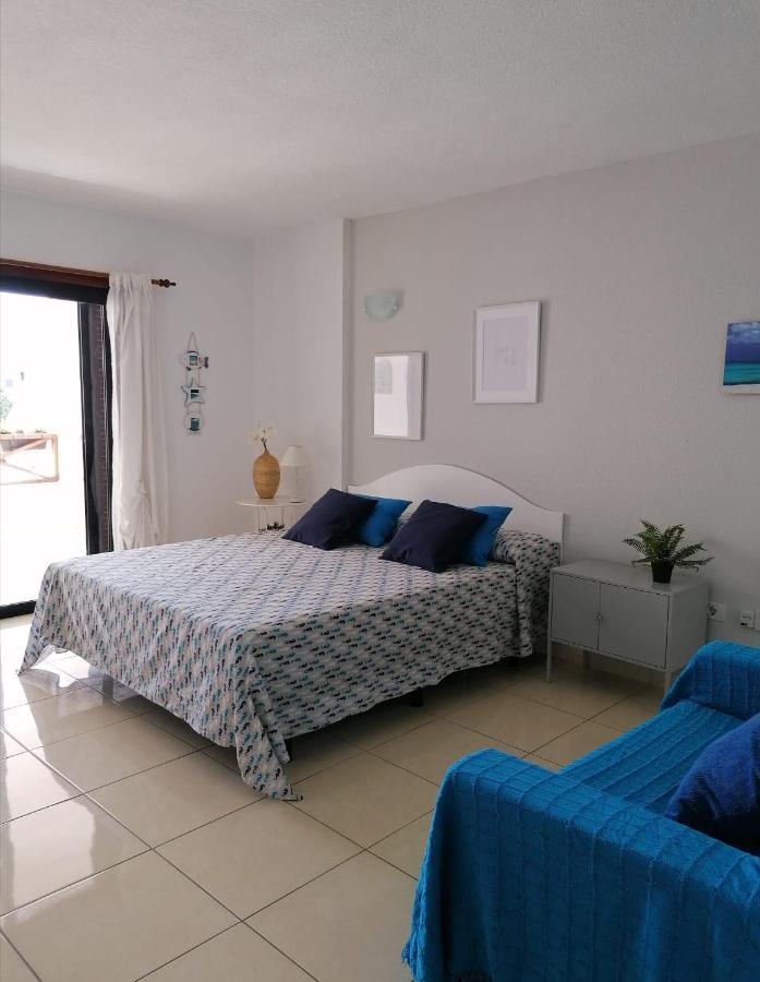 Large Studio Apartment With Lovely Terrace And Wifi Los Cristianos  Zewnętrze zdjęcie